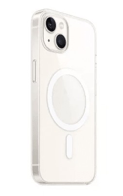 Накладка для i-Phone 14 6.1" Hoco Magnetic case силикон прозрачный