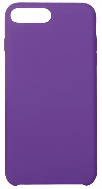 Чехол-накладка  i-Phone 7 Plus/8 Plus Silicone icase  №45 фиолетовая