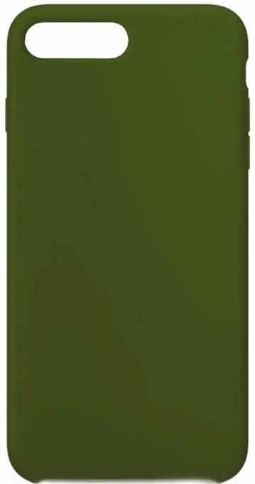 Чехол-накладка  i-Phone 7 Plus/8 Plus Silicone icase  №49 тёмно-зеленая