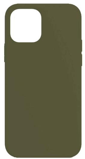 Чехол-накладка  i-Phone 14 Silicone icase  №34 тёмно-оливковый
