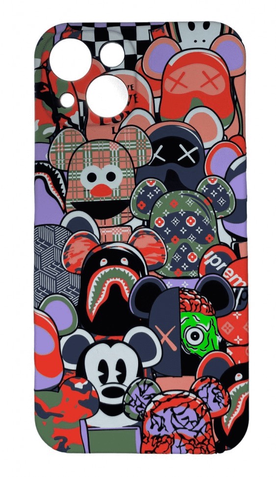 Чехол-накладка i-Phone 14 6.1" Luxo рисунок №13