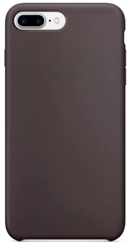 Чехол-накладка  i-Phone 7 Plus/8 Plus Silicone icase  №22 коричневая