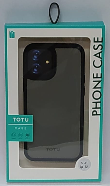 Накладка для i-Phone 12 mini 5.4" TOTU Gingle серо-черная
