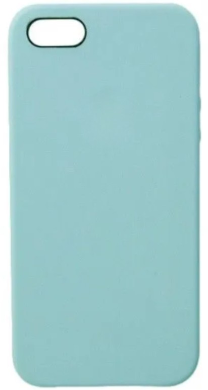 Чехол-накладка  i-Phone 6/6s Silicone icase  №17 бирюзовая