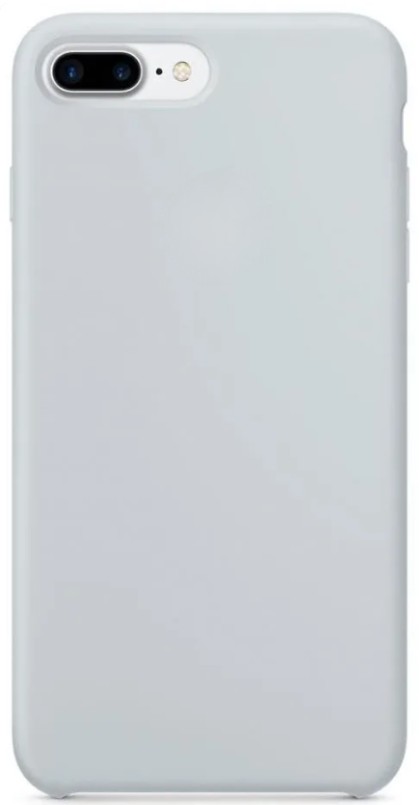 Чехол-накладка  i-Phone 7 Plus/8 Plus Silicone icase  №23 бледно-серая
