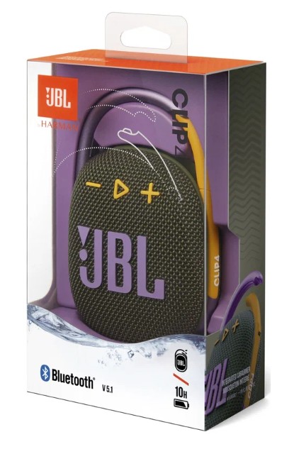 Bluetooth колонка JBL Clip 4 зеленый оригинал