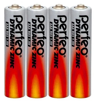 Батарейка алкалиновая Perfeo R03/4SH Dynamic Zinc PF_3644