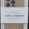 Накладка для i-Phone 14 Pro 6.1" K-Doo Air Carbon пластик золотая