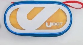 Пенал школьный Xiaomi UBOT Children's Pen Bag 1,2L на молнии голубой/розовый