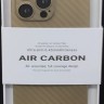 Накладка для i-Phone 14 Pro Max 6.7" K-Doo Air Carbon пластик золотая
