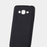 Чехол-накладка для Samsung Galaxy J2 Prime силикон матовый чёрный