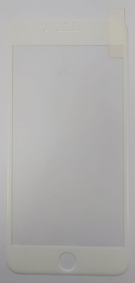 Защитное стекло для i-Phone 7 Plus/8 Plus AMC матовое белое