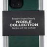 Накладка для i-Phone 14 K-Doo Noble кожаная зелёный