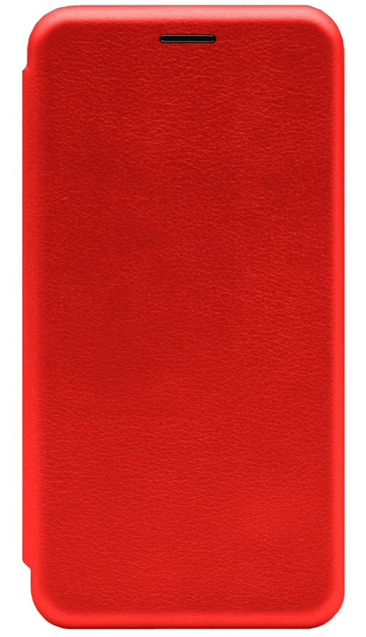 Чехол-книжка Xiaomi redmi A1+ Fashion Case кожаная боковая красная