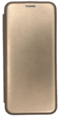 Чехол-книжка Xiaomi redmi A1+ Fashion Case кожаная боковая золотая