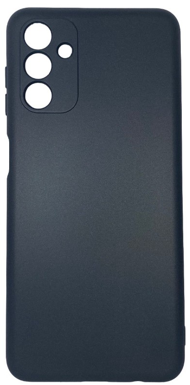 Чехол-накладка для Samsung Galaxy A04S силикон матовый чёрный