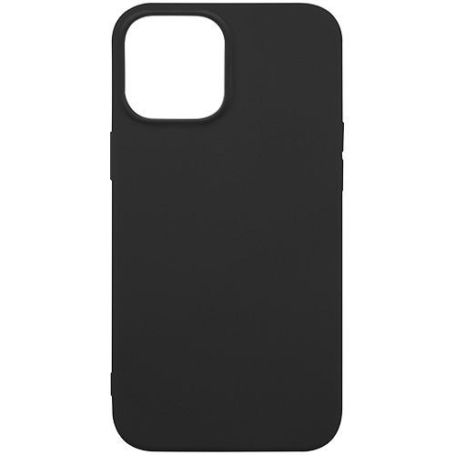 Чехол-накладка для i-Phone 12 Pro Max 6.7" силикон матовый чёрный