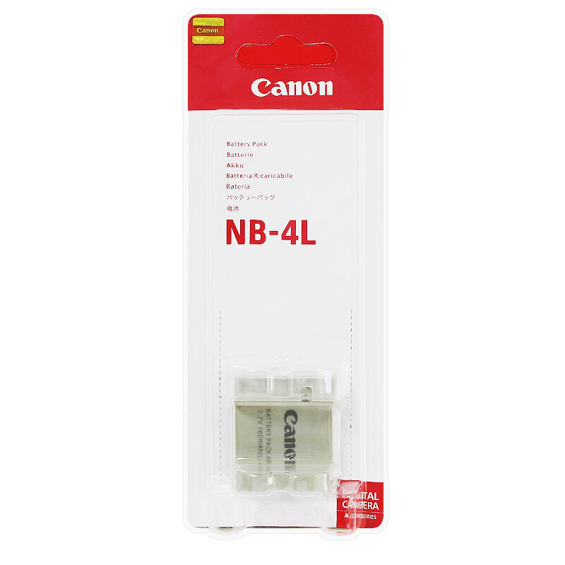 Аккумулятор для фотоаппарата Canon NB-4L