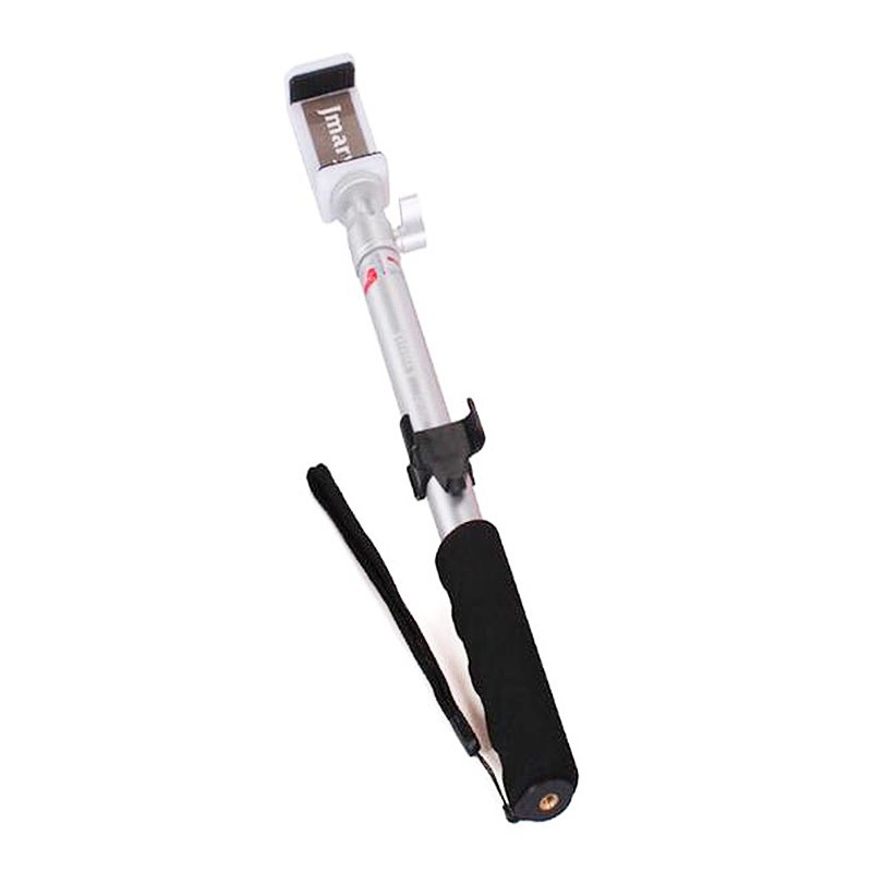 Jmary Selfie Stick QP-168 Silver/white with Универсальный Bluetooth Пульт