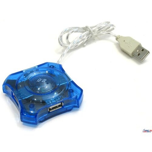 USB-HUB Китай 4 in 1 синий