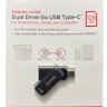 3.1 USB флеш накопитель SanDisk 128GB Ultra Dual Drive Type-c (SDDDC3-128G-G46) черный