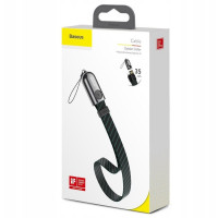 Usb Кабель-зарядка Lightning Baseus Gold Collar 85см (CALJL-BW1) черный