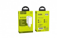 Сетевое зар. устр. Hoco C61A 1USB 2.1A белое
