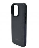 Накладка для i-Phone 16 Pro 6.3&quot; Pitaka Military-Grade Protective Case черно-серый