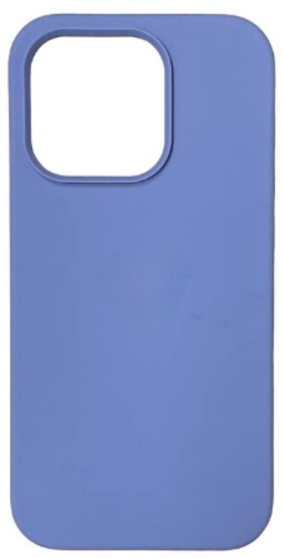 Чехол-накладка  i-Phone 14 Pro Silicone icase  №46 лавандово-серый