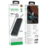Сетевой фильтр Borofone BAC4A 5-розетки/3USB/1USB-C AC-2500W/DC-12W 1.5м черный