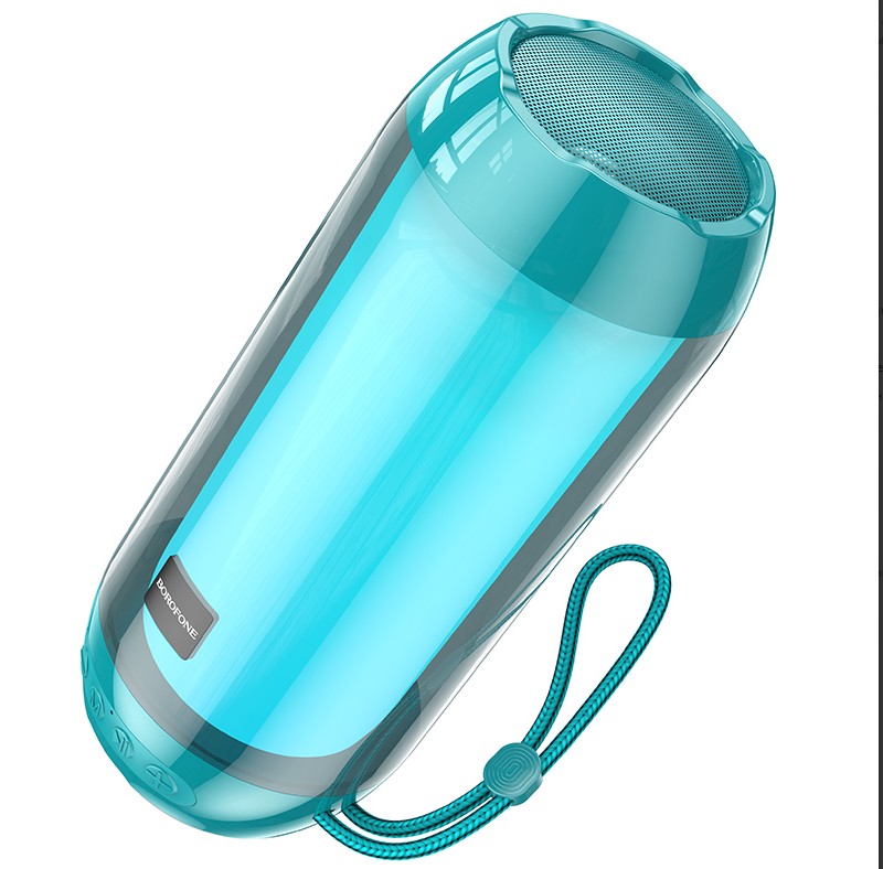 Bluetooth колонка Borofone BR25 BT5.3/1200mAh/2ч/5Вт/TF/USB Павлин синий