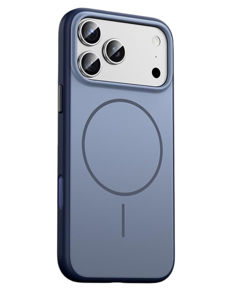 Накладка для i-Phone 17 Pro Keephone Sumee Non-Yellowing MagSnap синии