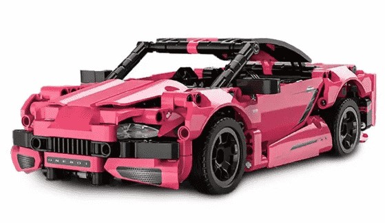 Конструктор Xiaomi ONEBOT Building Block Supercar OBJZF62AIQI розовый