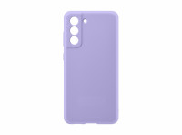 Накладка для Samsung Galaxy S21FE Silicone cover без логотипа лаванда