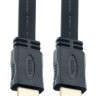 Кабель HDMI - HDMI v1.4 Perfeo (H1301) 1м плоский