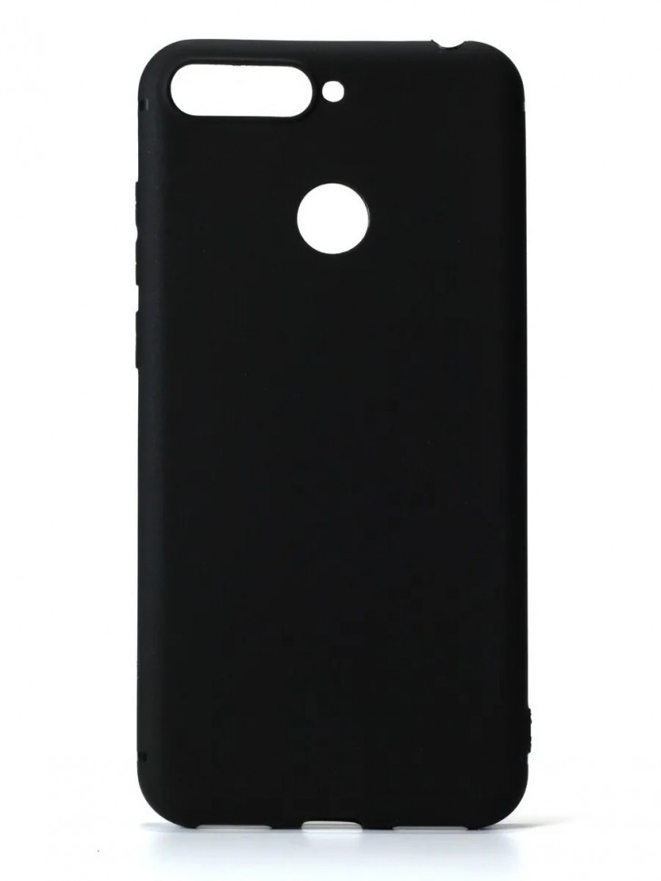 Накладка для Huawei Y6 Prime (2018)/CW 7A Prime/CX8E Silicone cover черная