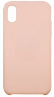 Чехол-накладка  i-Phone X/XS Silicone icase  №19 песочно-розовая