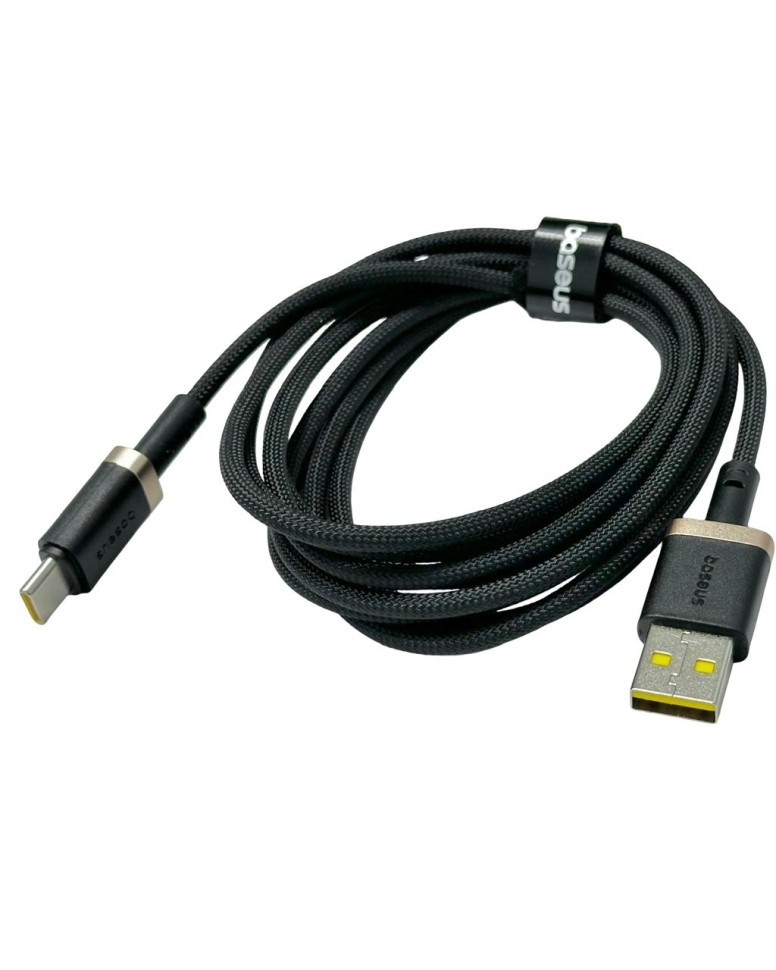 Usb Кабель-зарядка TYPE-C Baseus Dura Series 60W 2м (P10377802U01-02) черно-золотистый
