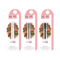 Usb Кабель-зарядка Micro Hoco U34 Ingenious 2.4A 1.2м плоский силиконовый белый