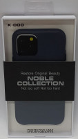 Накладка для i-Phone 11 Pro K-Doo Noble кожаная синяя