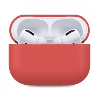 Силиконовый чехол для AirPods Pro красное вино