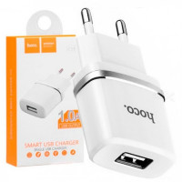 Сетевое зар. устр. Hoco C11 1USB 1A белое