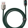 Usb Кабель-зарядка TYPE-C Baseus Display Fast 5A 1м (CATSK-06) зеленый Usb Кабель-зарядка TYPE-C Baseus Display Fast 5A 1м (CATSK-06) зеленый
