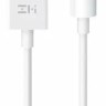 Usb Кабель-зарядка ZMI USB на Lightning 1м AL813C белый