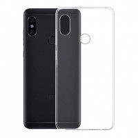 Чехол-накладка силикон 0.5мм Xiaomi Redmi Note 6 Pro прозрачный