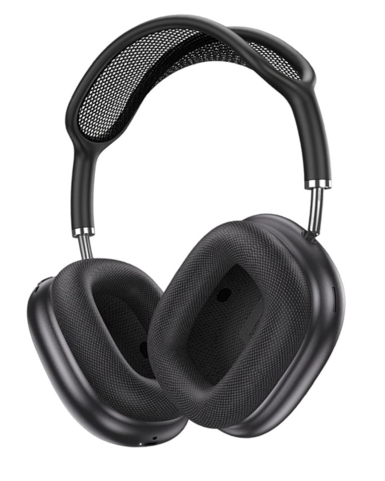 Стереонаушники Bluetooth полноразмерные Hoco W58 BT5.4/ANC/500mAh серые