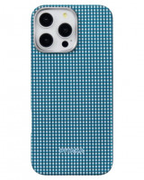 Накладка для i-Phone 16 Pro Max 6.9&quot; Pitaka Ultra Slim case синяя (Ocean blue)