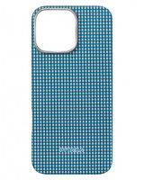 Накладка для i-Phone 16 Pro Max 6.9&quot; Pitaka Ultra Slim case синяя (Ocean blue)