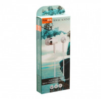 Стереонаушники Faison Q14 Magic Sound с микрофоном белые