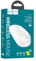 Мышь беспроводная Hoco GM14 белая
